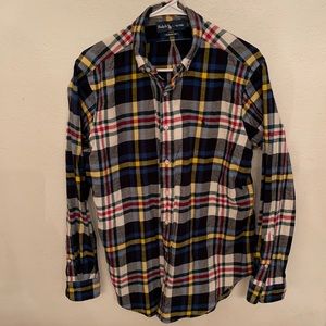 Polo classic fit flannel button down.